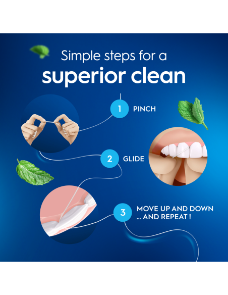 KAST 144 tk! Oral-B Essential Mint vahatatud hambaniit 50 m