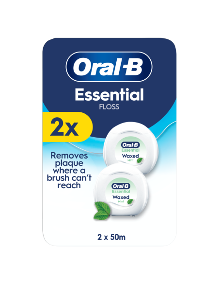 KAST 48 tk! Oral-B Essential Mint Vahatatud Hambaniit 2x50 m