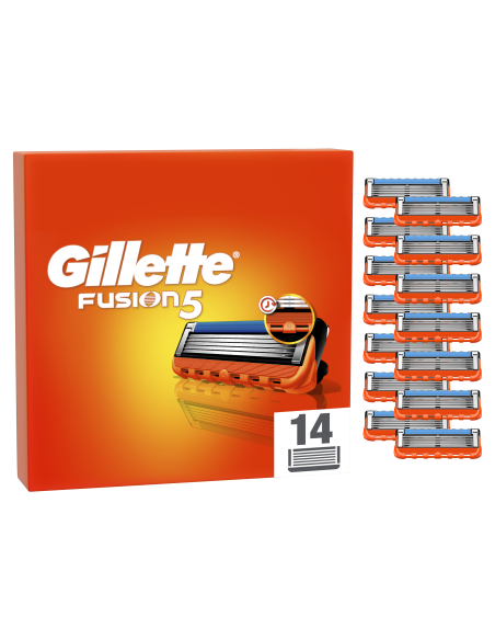 Gillette Fusion5 Raseerija Terad Meestele, 14 Vahetustera