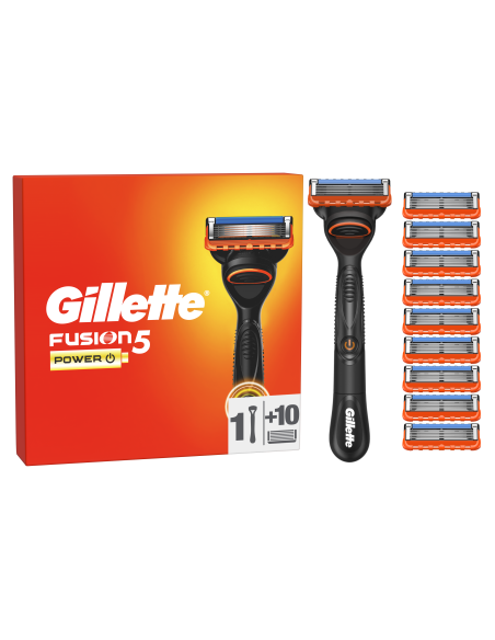Gillette Fusion5 Power Raseerija Meestele + 10 Tera