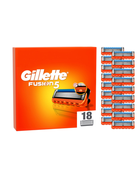 Gillette Fusion5 Raseerija Terad Meestele, 18 Vahetustera