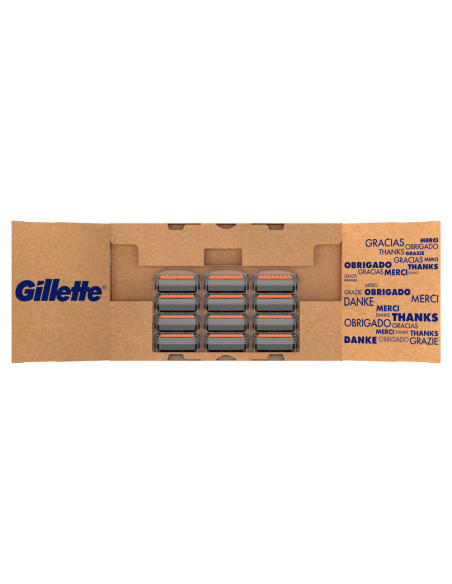Gillette Fusion Proglide Varuterad Meestele 12 tk, Terade Hoidik