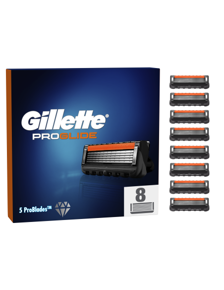 KAST 22 tk! Gillette Proglide Varuterad Meestele, 8 Vahetustera
