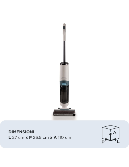 2483 Ariete Aqua Force Wash & Vacuum juhtmevaba põrandapesur ja tolmuimeja