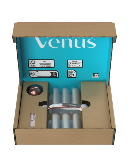 KAST 20 tk! Gillette Venus Pro Smooth Sensitive raseerija, 6 vahetustera, seina- ja terade hoidik