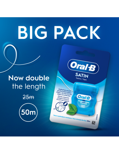 KAST 144 tk! Oral-B Satin Tape Mint vahatatud...