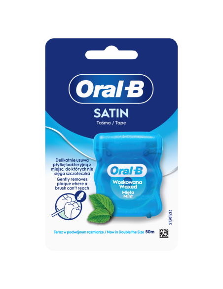KAST 144 tk! Oral-B Satin Tape Mint vahatatud hambaniit 50 m