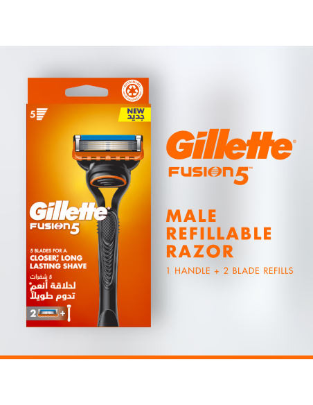 KAST 8 tk! Gillette Fusion5 Raseerija Meestele + 1 Vahetustera