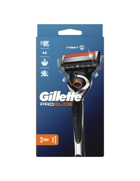 KAST 8 tk! Gillette ProGlide Raseerija Meestele + 2 Vahetustera