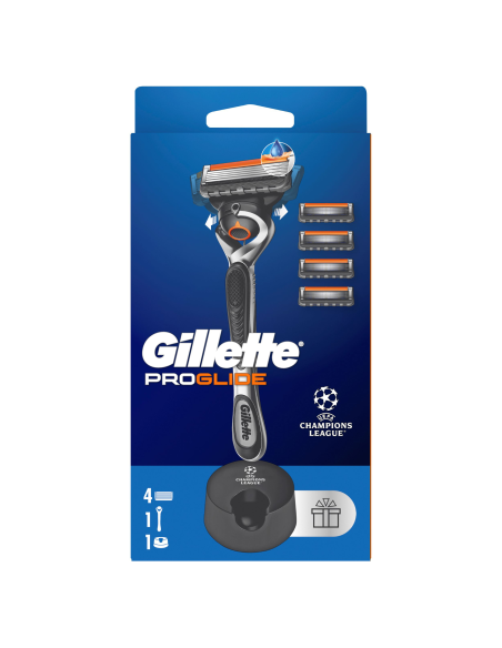 KAST 6 tk! Gillette Fusion5 ProGlide Raseerija Meestele + 4 Vahetustera