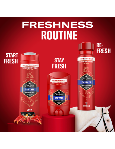 KAST 3 tk! Old Spice Captain Meeste...