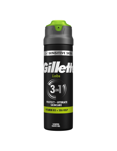 KAST 6 tk! Gillette Labs Raseerimisgeel Meestele, 198 ml