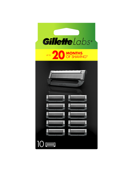 KAST 6 tk! Gillette Labs Raseerija Terad Meestele, 10 Vahetustera