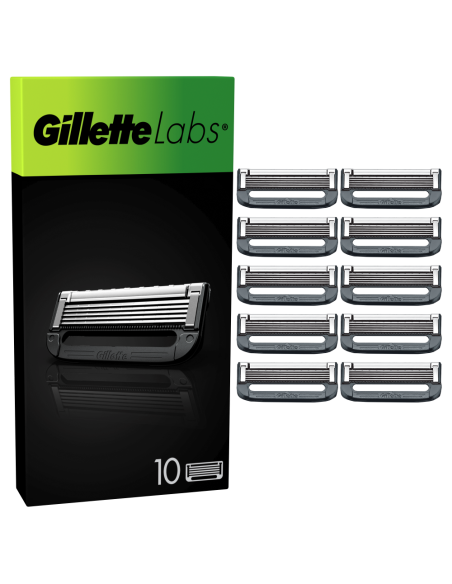 KAST 6 tk! Gillette Labs Raseerija Terad Meestele, 10 Vahetustera