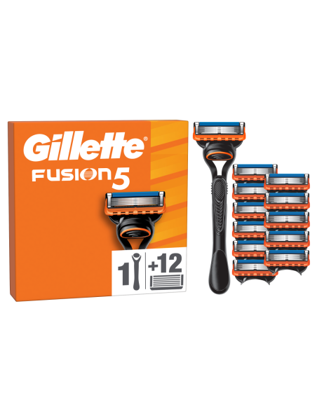 KAST 13 tk! Gillette Fusion5 Raseerija Meestele + 12 Tera