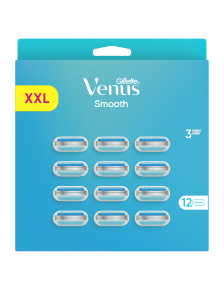KAST 6 tk! Gillette Venus Smooth Raseerija Varuterad,12 tk