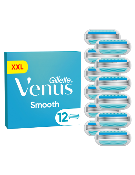 KAST 6 tk! Gillette Venus Smooth Raseerija Varuterad,12 tk