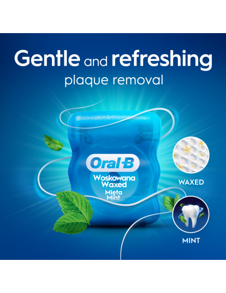 Oral-B Satin Tape Mint Vahatatud Hambaniit 50 m