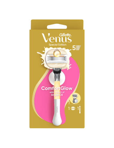 KAST 6 tk! Gillette Venus ComfortGlow Argan Oil...