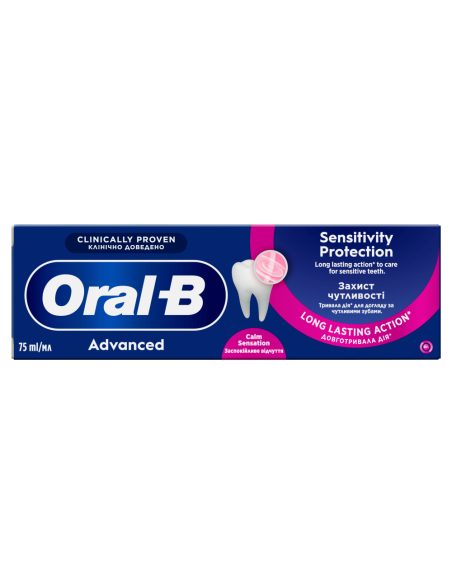 KAST 24 tk! Oral-B Advanced Sensitivity Protection Calm Sensation Hambapasta, 75 ml