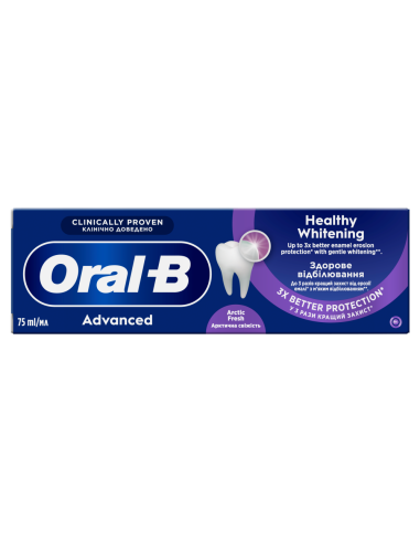 KAST 24 tk! Oral-B Advanced Healthy Whitening...