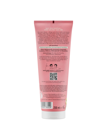 Jean&Len dušikreem-õli kirsi ja mandliõliga 250 ml