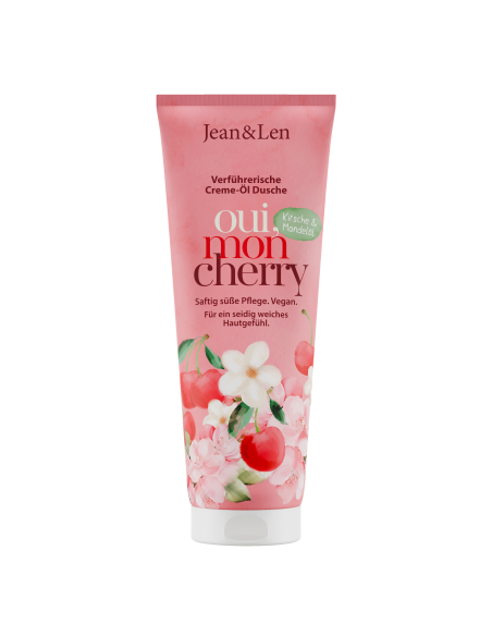 Jean&Len dušikreem-õli kirsi ja mandliõliga 250 ml