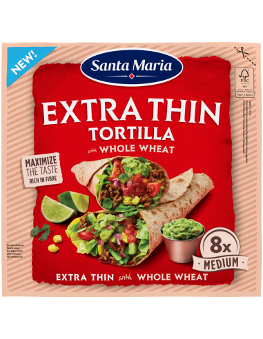 Santa Maria eriti õhukesed nisutortillad...