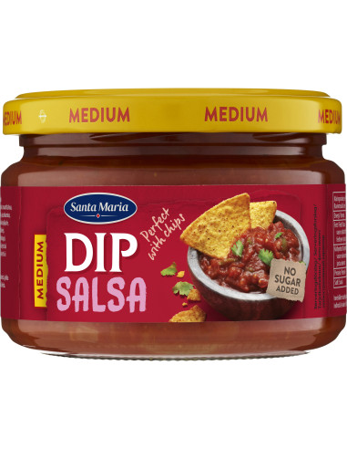 Santa Maria keskmise teravusega salsa dipikaste...