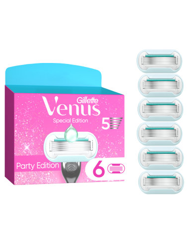 Gillette Venus Party Edition 6 varutera