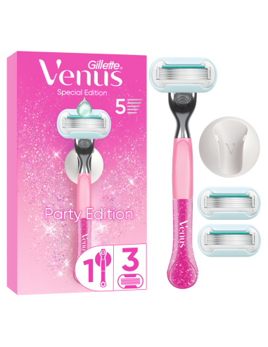 Gillette Venus Party Edition raseerija, 3...