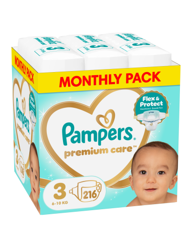 Pampers Premium Care teipmähkmed suurus 3 (6-10...