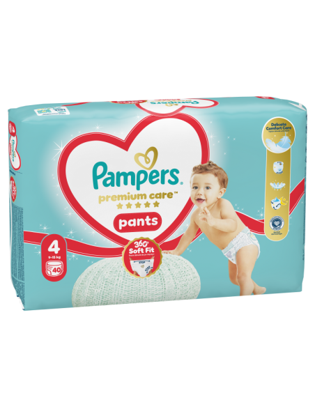 KAST 3 tk! Pampers Premium Care Pants püksmähkmed suurus 4 (40 tk)