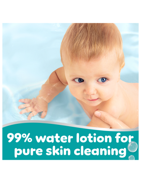 KAST 12 tk! Pampers Aqua niisked beebisalvrätid 60 tk