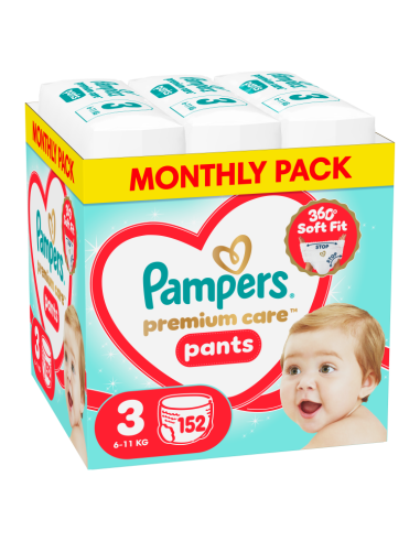 Pampers Premium Care Pants püksmähkmed suurus 3...