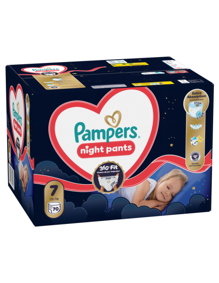 Pampers Night Pants püksmähkmed suurus 7 (70 tk)