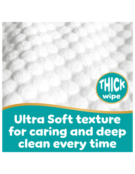 Pampers Aqua Soft Touch niisked beebisalvrätid 18 pakki (864 tk)