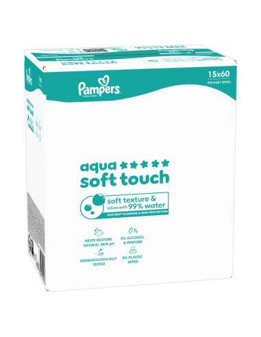 Pampers Aqua Soft Touch niisked beebisalvrätid...