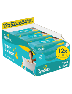 Pampers Fresh Clean Plastic...