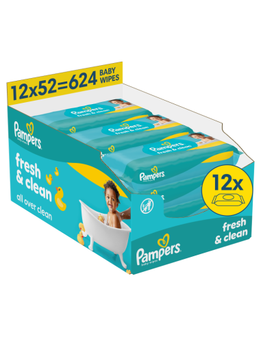 Pampers Fresh Clean Plastic Free niisked...