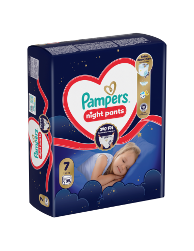 Pampers Night Pants püksmähkmed suurus 7 (35 tk)