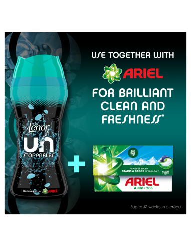 KAST 4 tk! LENOR lõhnagraanulid Unstoppable...