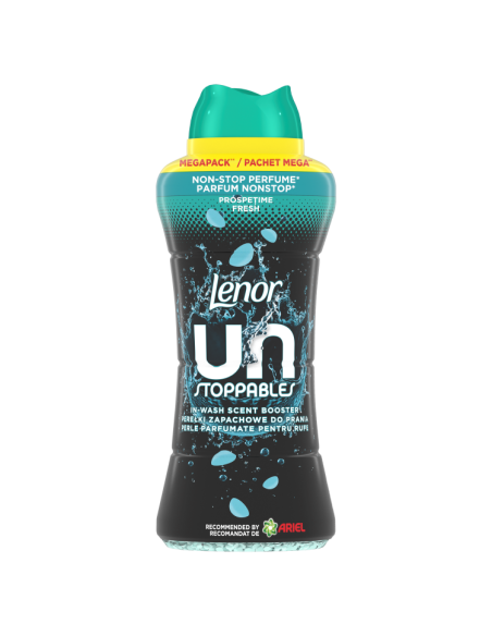 KAST 4 tk! LENOR lõhnagraanulid Unstoppable Fresh 735 g (60 pesukorda)