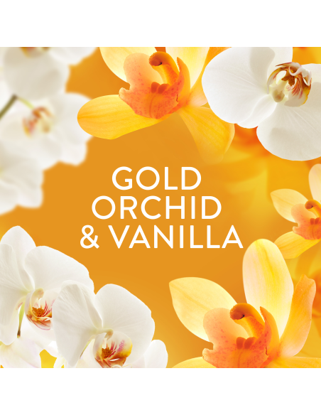 KAST 4 tk! LENOR lõhnagraanulid Gold Orchid 735 g (60 pesukorda)