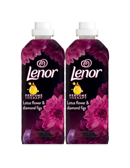 KAST 6 tk! LENOR Pesuloputusvahend Diamond Figs & Lotus Flower 2 x 987 ml (94 Pesukorda)