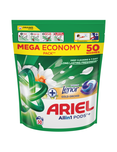 Ariel All-in-1 PODS Touch Of Lenor Gold Orchid...
