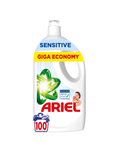 KAST 3 tk! Ariel Sensitive pesugeel 4.5 L (100...