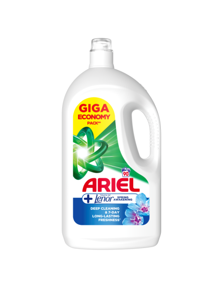 KAST 3 tk! Ariel Touch Of Lenor Spring Awakening pesugeel  4.05 L (90 pesukorda)