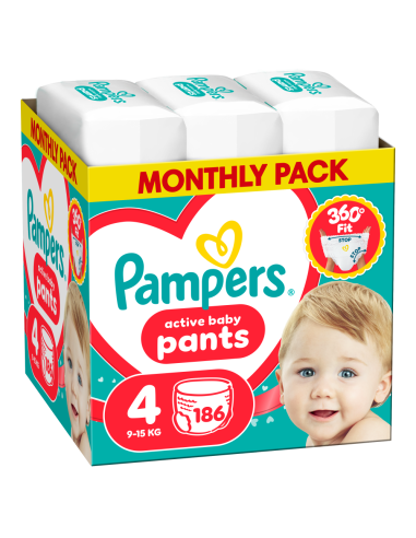 Pampers Active Baby Pants Mähkmed, Suurus 4,...