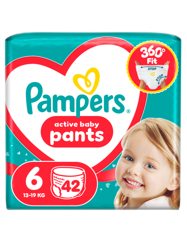 Pampers Active Baby Pants Mähkmed, Suurus 6, 42 tk
